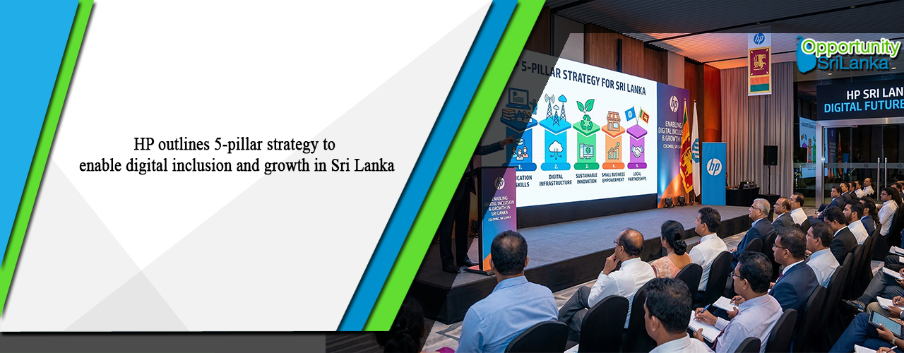 HP outlines 5-pillar strategy to enable digital inclusion and growth in Sri Lanka