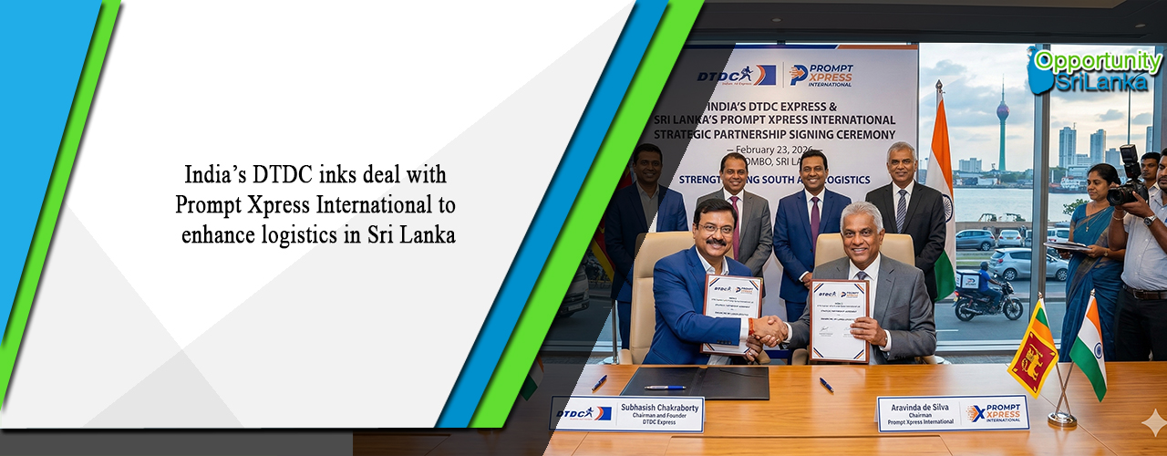 India’s DTDC inks deal with Prompt Xpress International to enhance logistics in Sri Lanka