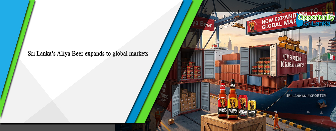 Sri Lanka’s Aliya Beer expands to global markets