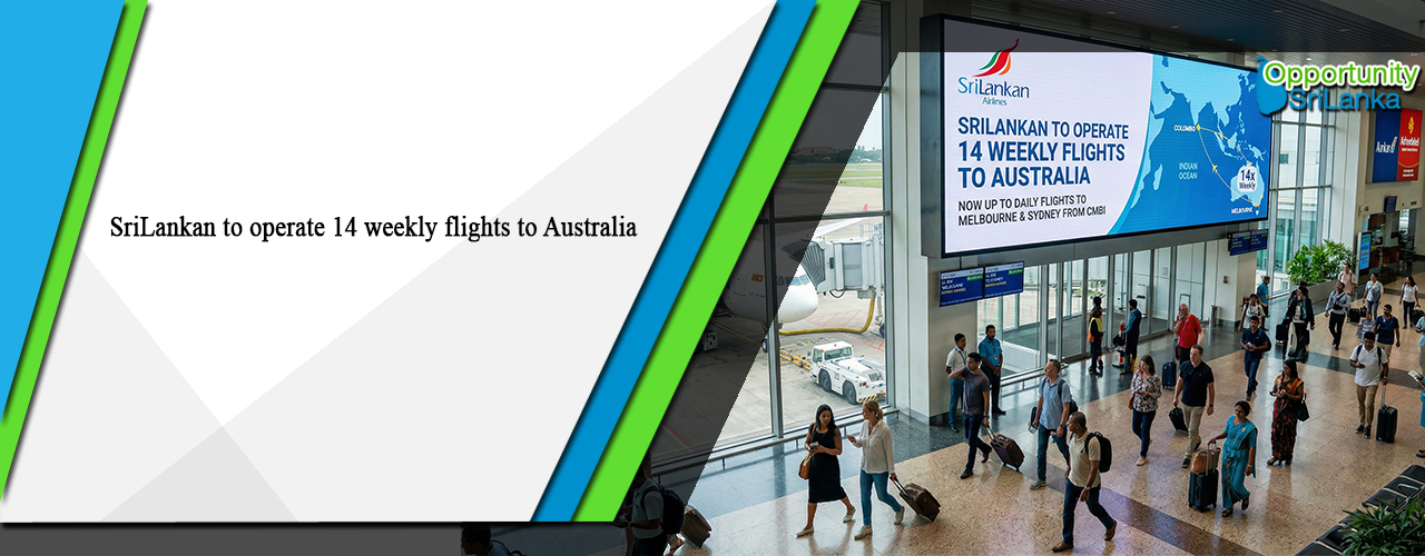 SriLankan to operate 14 weekly flights to Australia
