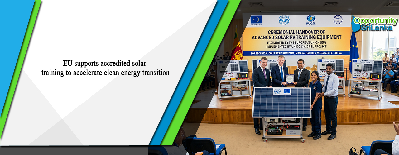 EU supports accredited solar training to accelerate clean energy transition