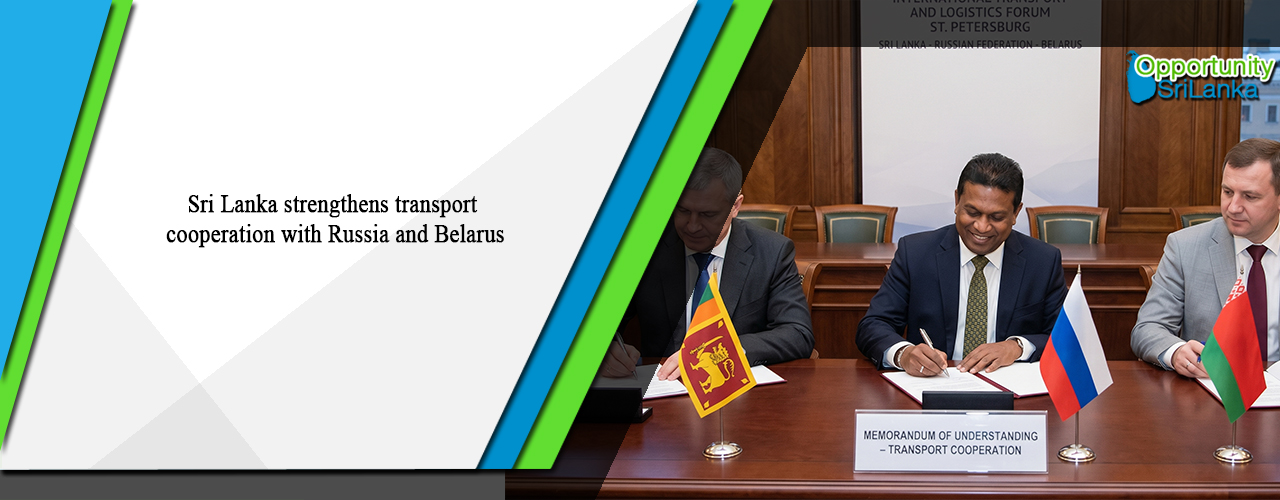 Sri Lanka strengthens transport cooperation with Russia and Belarus