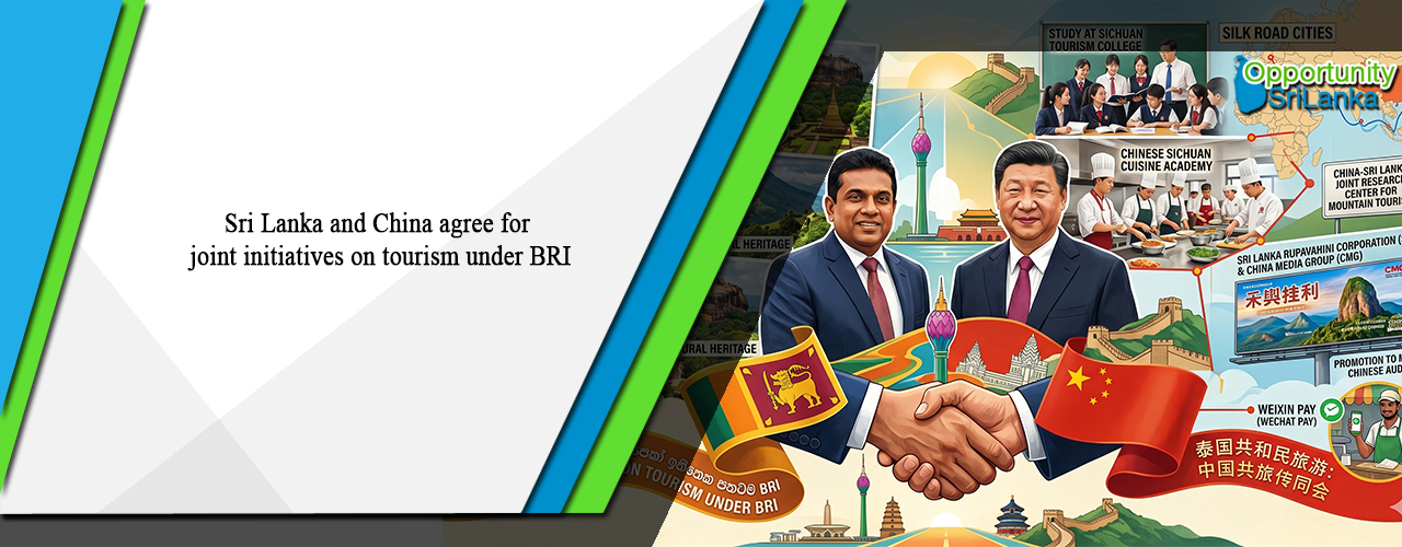 Sri Lanka and China agree for joint initiatives on tourism under BRI