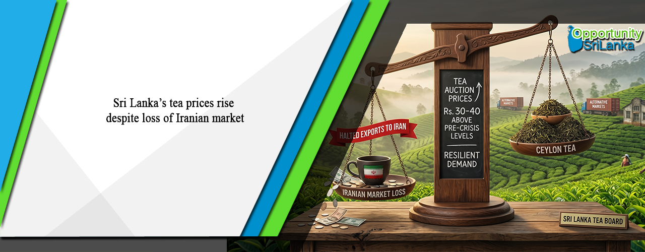 Sri Lanka’s tea prices rise despite loss of Iranian market