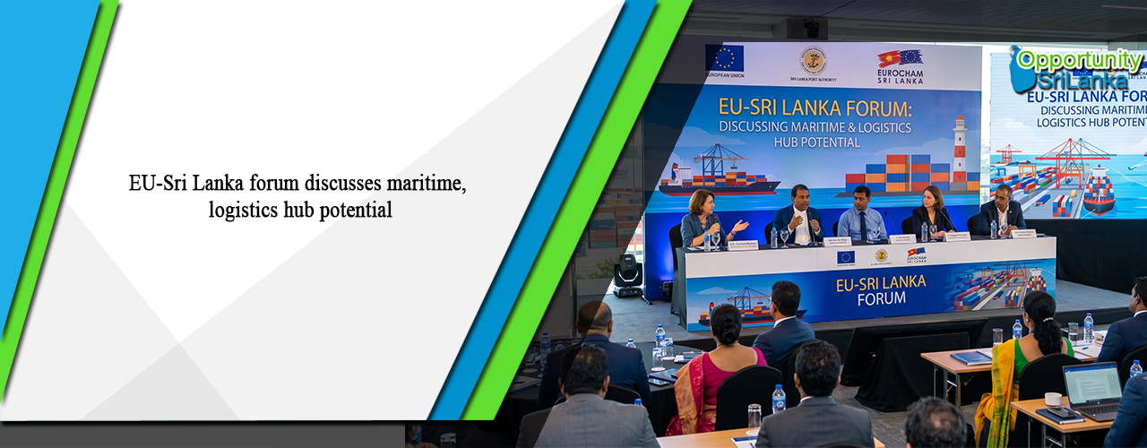 EU-Sri Lanka forum discusses maritime, logistics hub potential