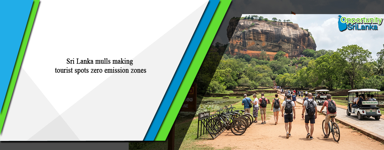 Sri Lanka mulls making tourist spots zero emission zones