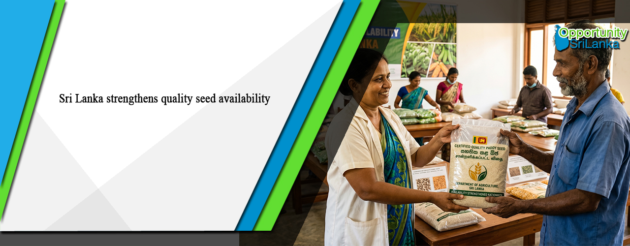 Sri Lanka strengthens quality seed availability