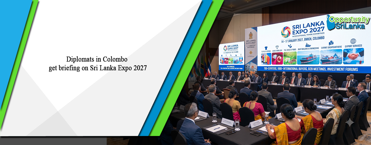 Diplomats in Colombo get briefing on Sri Lanka Expo 2027