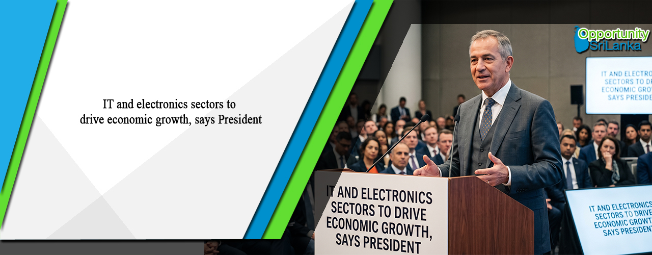 IT and electronics sectors to drive economic growth, says President