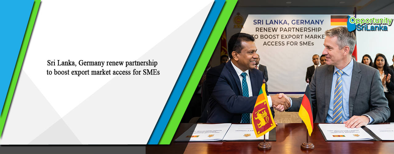 Sri Lanka, Germany renew partnership to boost export market access for SMEs
