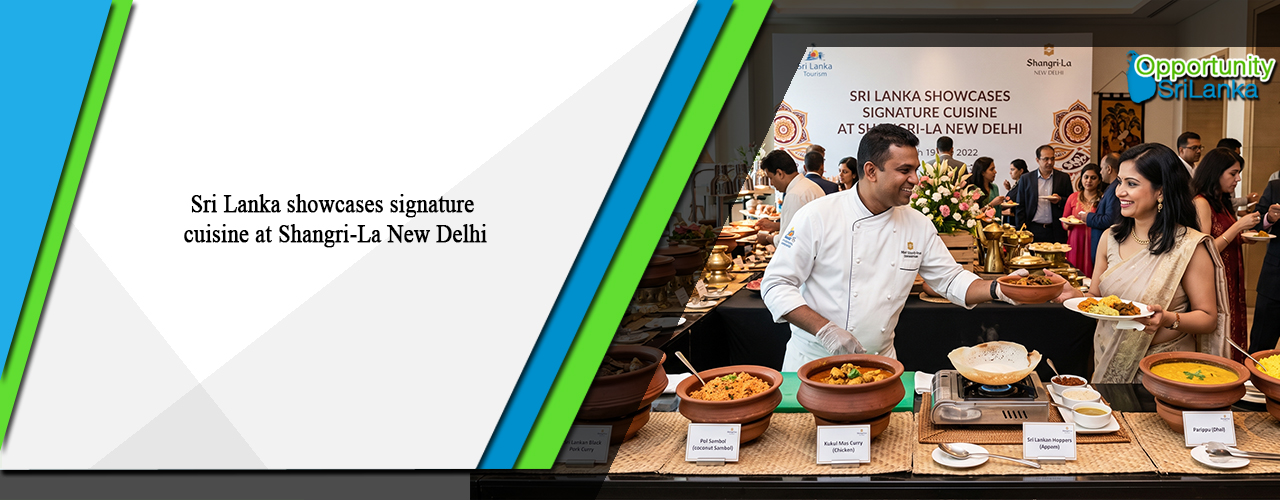 Sri Lanka showcases signature cuisine at Shangri‑La New Delhi