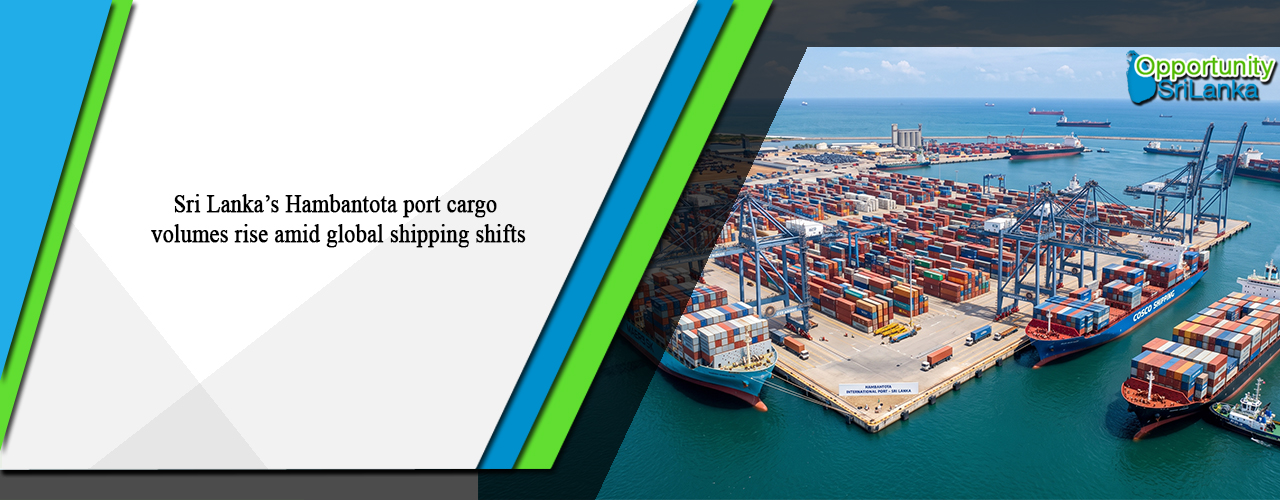 Sri Lanka’s Hambantota port cargo volumes rise amid global shipping shifts