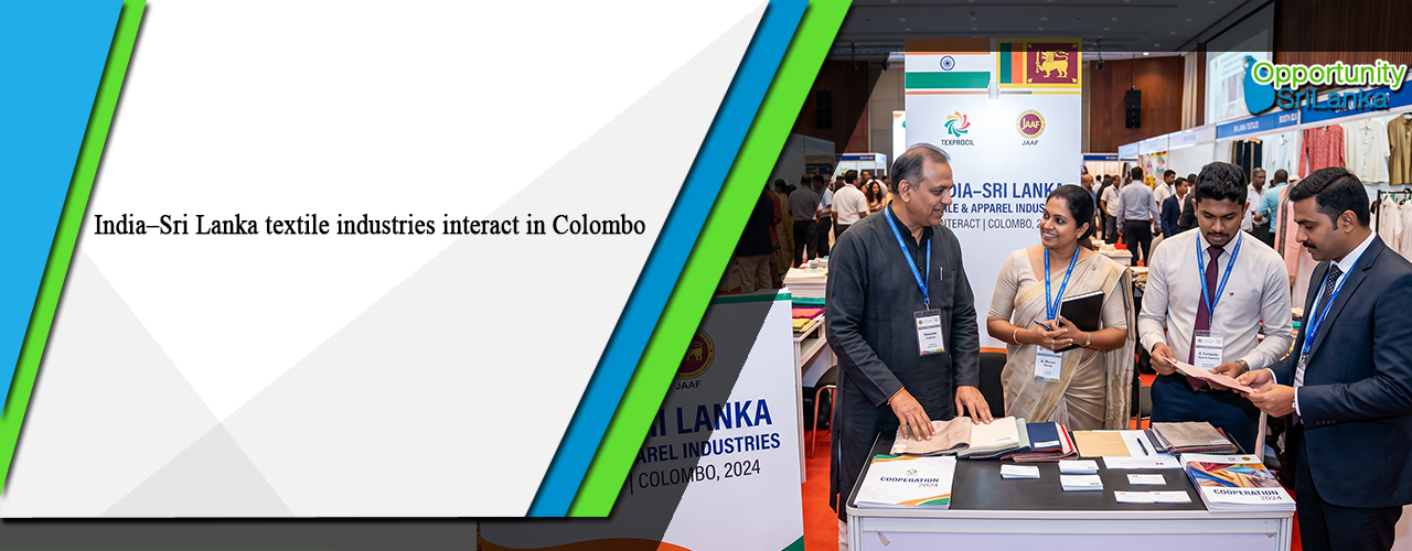India–Sri Lanka textile industries interact in Colombo