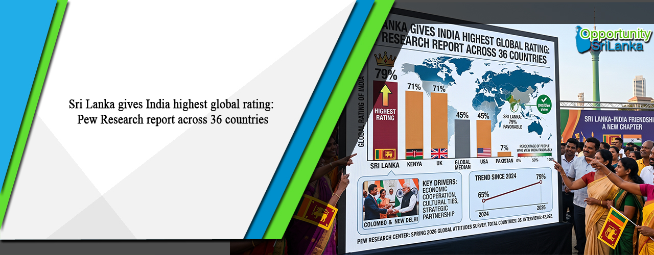 Sri Lanka gives India highest global rating: Pew Research report across 36 countries
