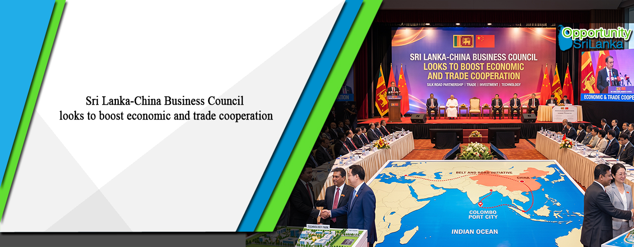 Sri Lanka-China Business Council looks to boost economic and trade cooperation