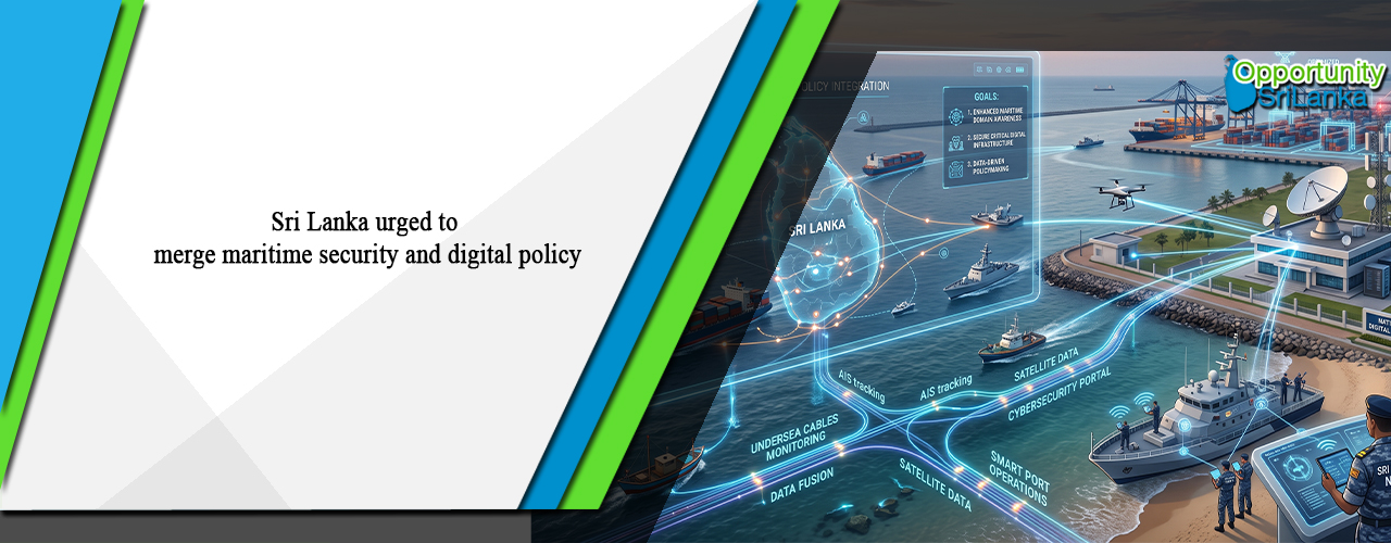 Sri Lanka urged to merge maritime security and digital policy