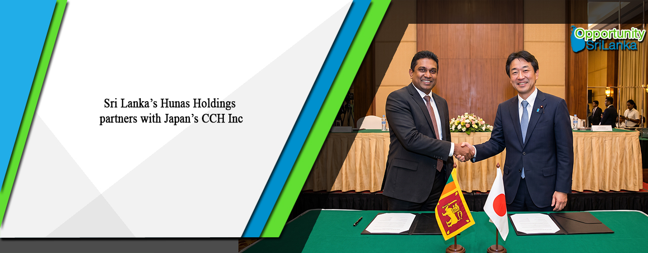 Sri Lanka’s Hunas Holdings partners with Japan’s CCH Inc