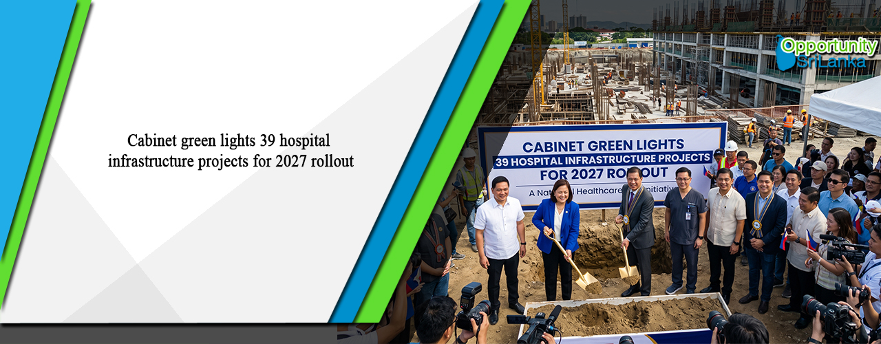 Cabinet green lights 39 hospital infrastructure projects for 2027 rollout