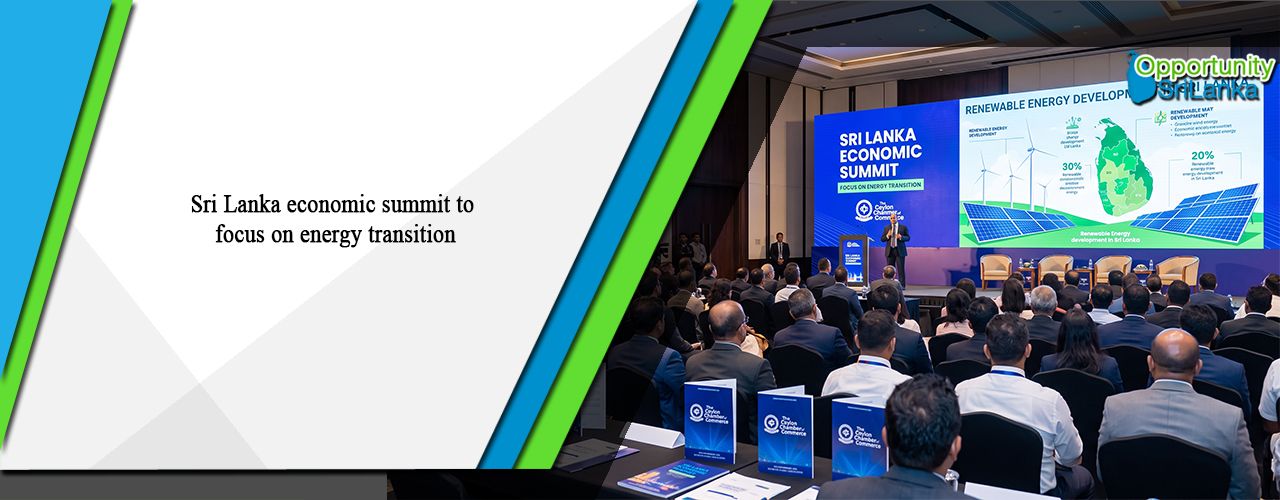 Sri Lanka economic summit to focus on energy transition