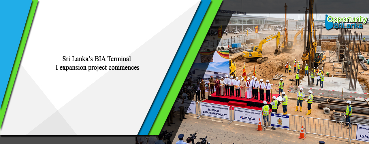 Sri Lanka’s BIA Terminal I expansion project commences