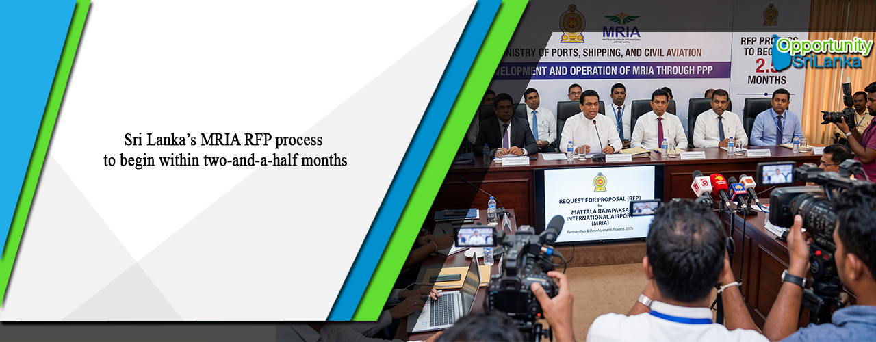 Sri Lanka’s MRIA RFP process to begin within two-and-a-half months